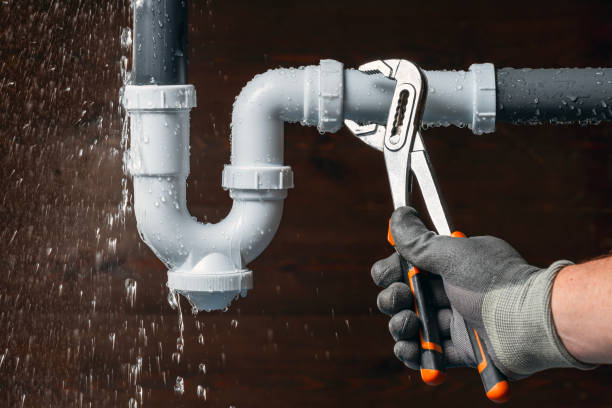 Professional Drain Cleaning technician working in Pierrepont Manor, NY